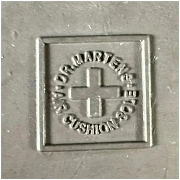 Doc Martens Drench Rubber Rain Boot Black Women's 5 Mid-Calf Lace Up 8 Eye 36 - Picture 7 of 8